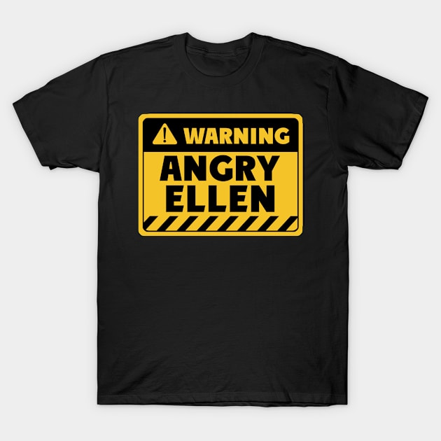 Angry Ellen T-Shirt by EriEri